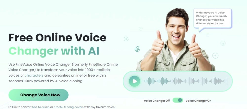 FineShare Online Voice Changer